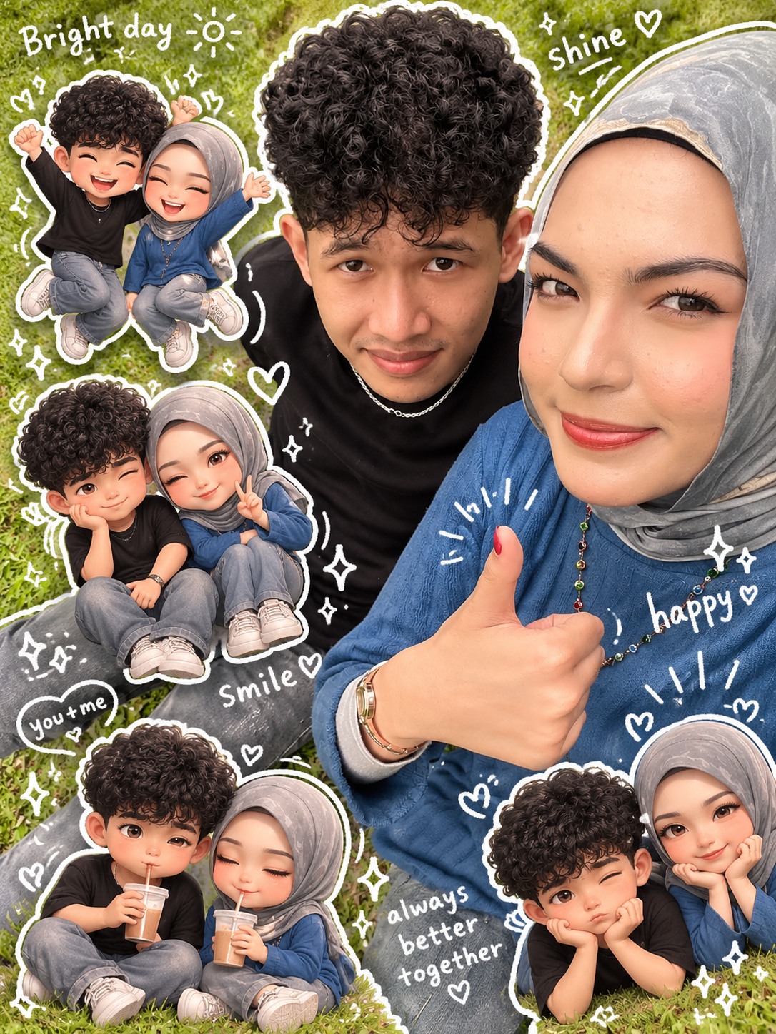 Ilustrasi Satian dan Safna nomor 22