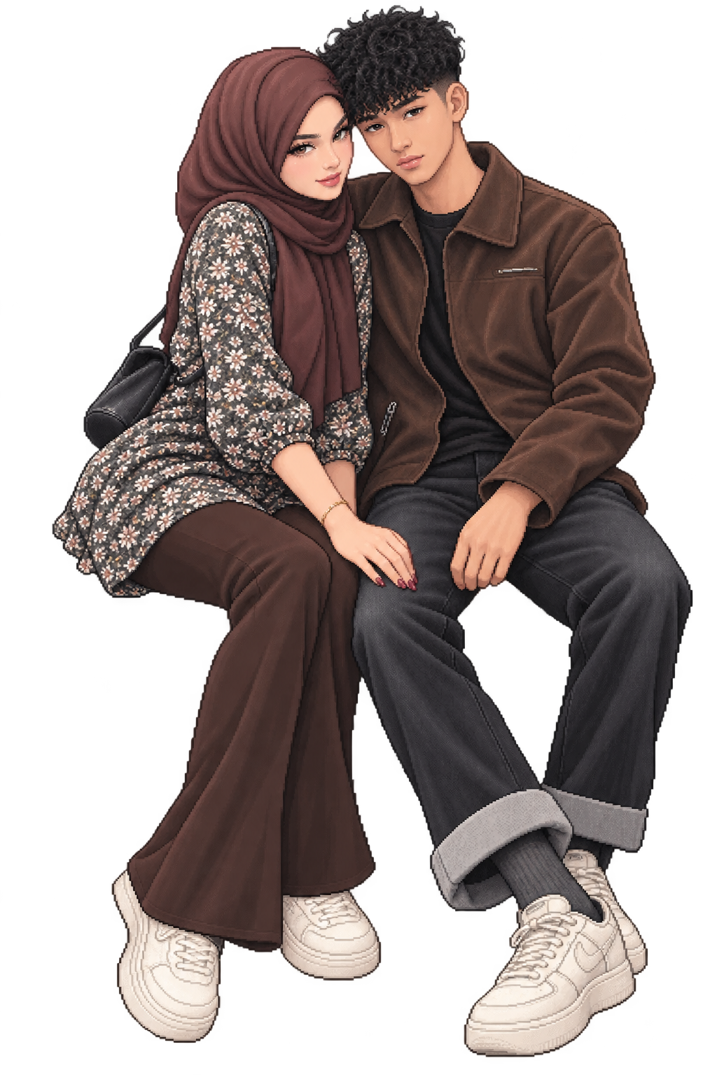 Ilustrasi Satian dan Safna nomor 25