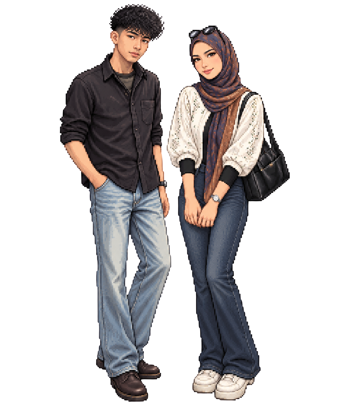 Ilustrasi Satian dan Safna nomor 30
